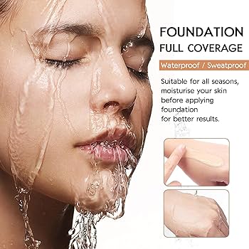 FV Waterproof Matte Foundation – Oil-Free, Medium Coverage, Long Lasting (30g, Ivory)
