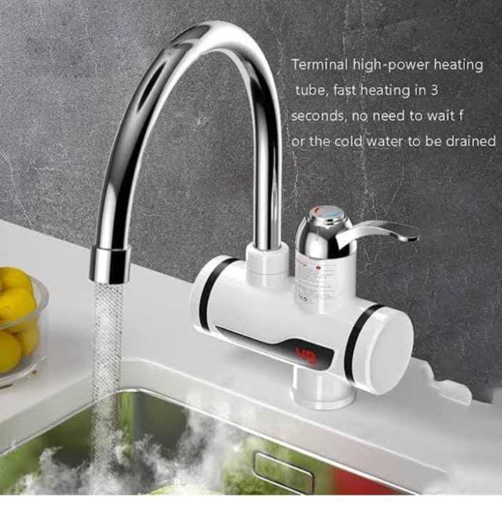 Instant Hot Water Heater Tap – 3 Sec Fast Heating | No Geyser Needed