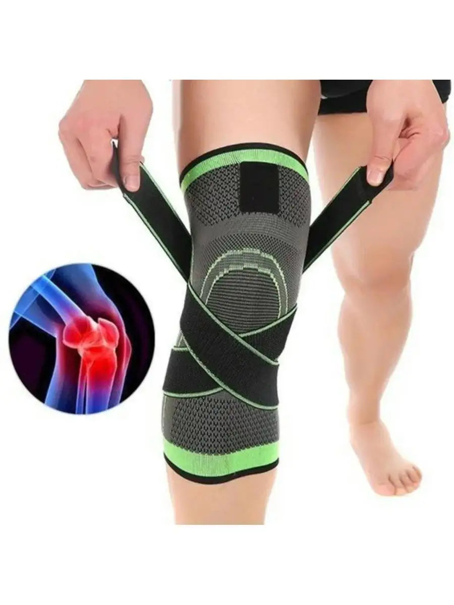 1 Pc Adjustable Patella Knee Support Belt – Elastic Sports Bandage for Pain Relief & Injury Protection