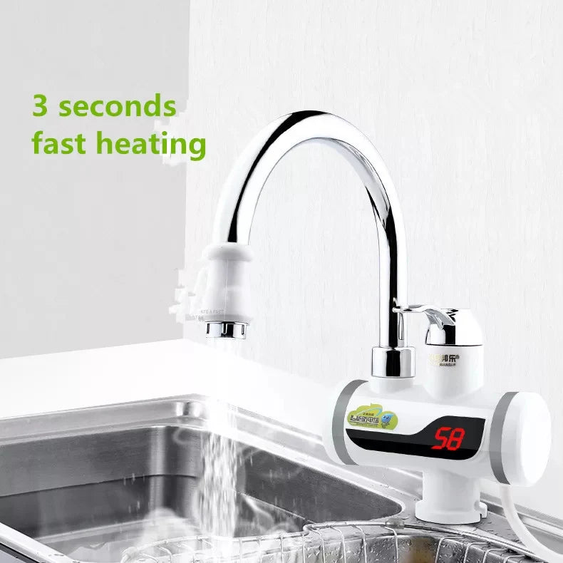 Instant Hot Water Heater Tap – 3 Sec Fast Heating | No Geyser Needed
