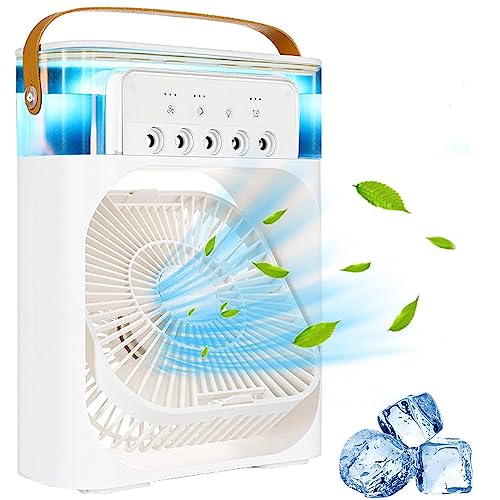 Portable Mini Air Cooler Fan with Evaporative Cooling Technology