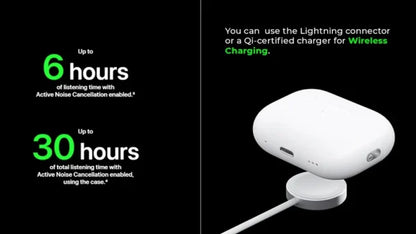 Apple AirPods Pro 2 (2nd Generation) – Advanced ANC & Premium Sound
