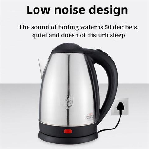 Smart Electric Kettle 2.0L – Stainless Steel | LED Display, Fast Boil & Auto Shut-Off