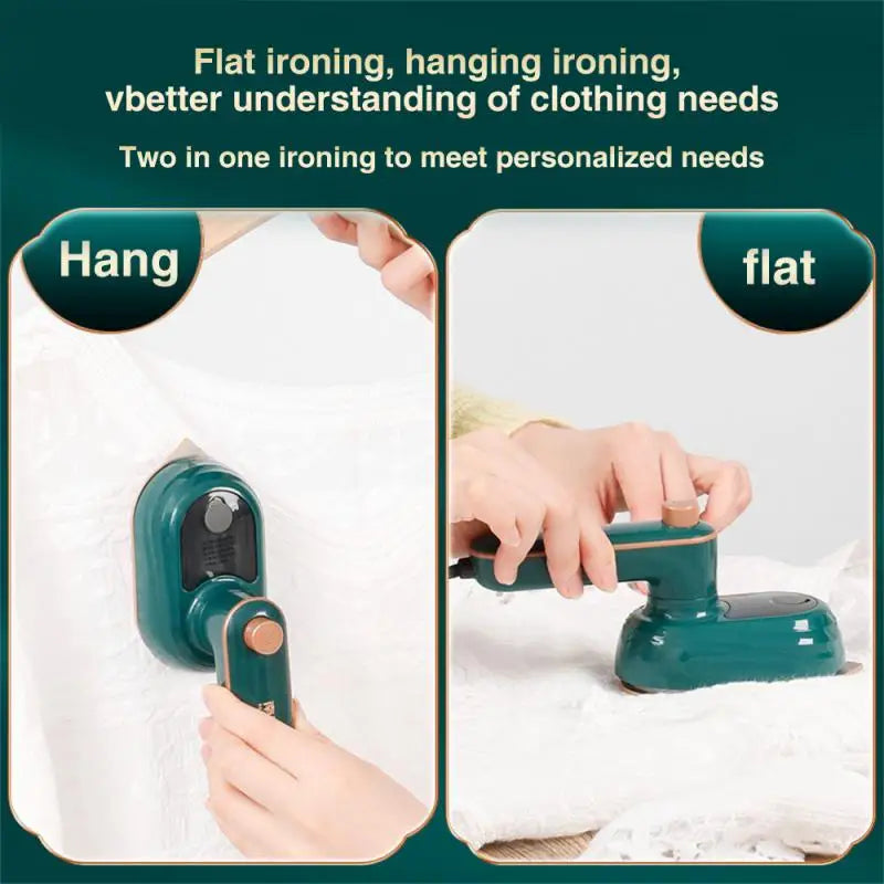 Handheld Micro Steam Iron – Portable Garment Steamer for Home & Travel