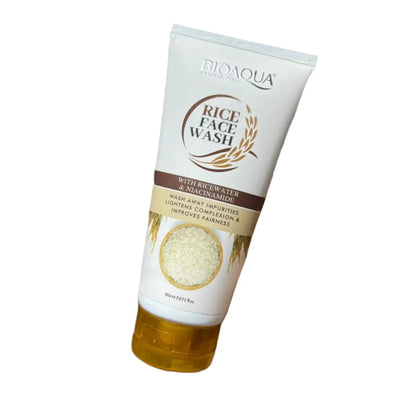 Bioaqua Rice Brightening Cleanser – Deep Cleansing & Hydrating Face Wash (150ml)
