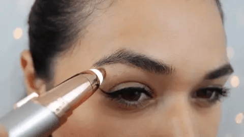 Rechargeable 2-in-1 Eyebrow Trimmer & Facial Hair Remover for Women– USB Charging, Painless & Portable