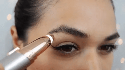 Rechargeable 2-in-1 Eyebrow Trimmer & Facial Hair Remover for Women– USB Charging, Painless & Portable