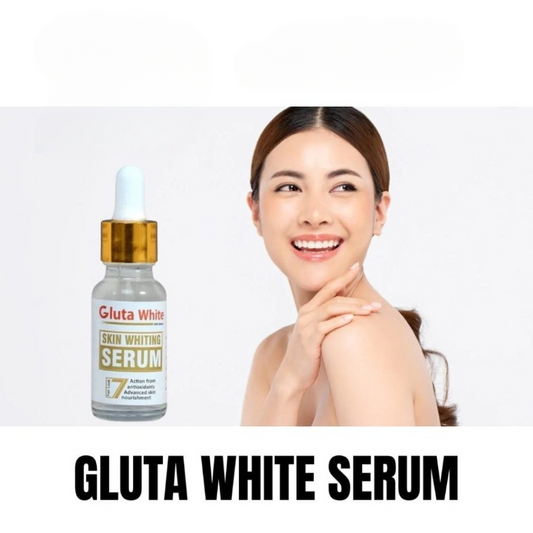Gluta White Face Serum – Glutathione Brightening, Hydrating & Antioxidant Glow (30ml)