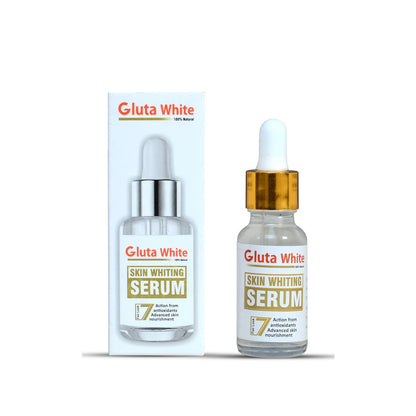 Gluta White Face Serum – Glutathione Brightening, Hydrating & Antioxidant Glow (30ml)