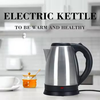 Smart Electric Kettle 2.0L – Stainless Steel | LED Display, Fast Boil & Auto Shut-Off