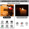 360° Arc USB Lighter – Flameless, Windproof & Rechargeable