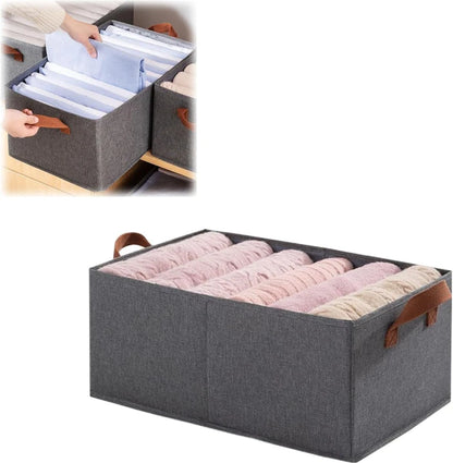 Foldable Wardrobe Storage Box – Clothes Organizer with 2 Side Handles