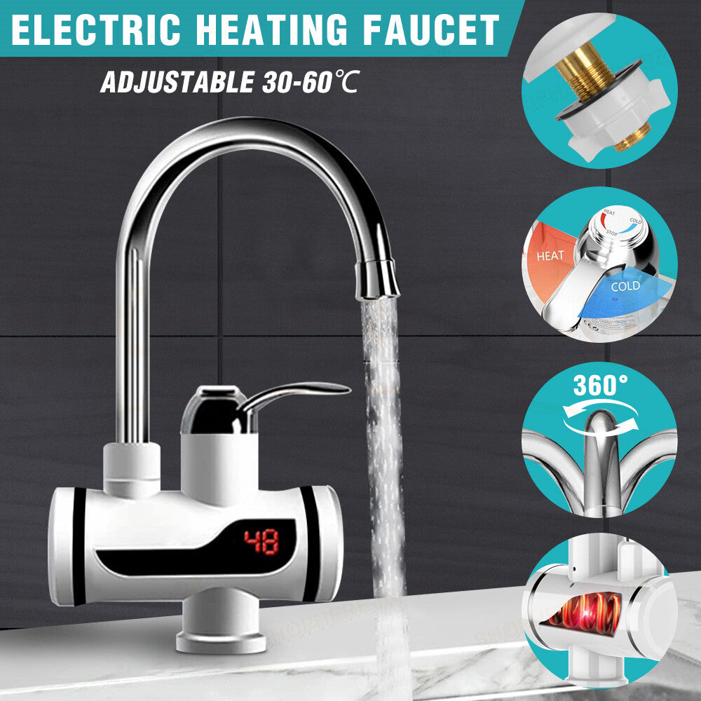 Instant Hot Water Heater Tap – 3 Sec Fast Heating | No Geyser Needed